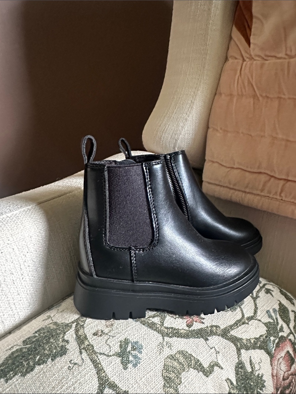 GAP Black Kids Chelsea Boots